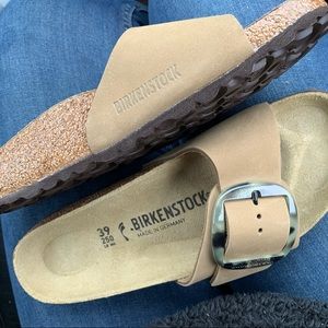birkenstock with tortoise buckle